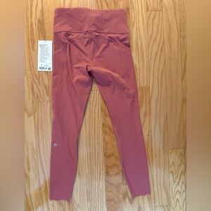Lululemon fast and free 25” tight cool size 6